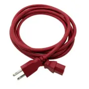 10ft Red Power Cable for DYNEX TV DX-LCD26-09 DX24L150A11 DX32L150A11 DX37L150A1
