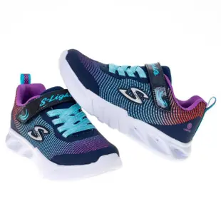 【SKECHERS】女童鞋系列 燈鞋 FLICKER FLASH(303700LNVMT)