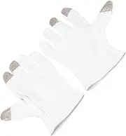 VINTORKY 1Pair Thin Touch Screen Gloves for Women Breathable Gardening Work Gloves Comfortable Easy Daily Use