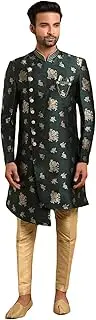 [Lady Dwiza] Indian Men's Ethnic Royal Designer Traditional Wear Indo-Western Wedding Sherwani