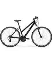 Merida Crossway 10-V L Hybrid Bike Black/Silver