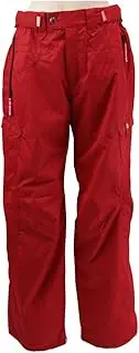 SION(シオン) SFP89W Women's Snowboard Pants, Red, 30