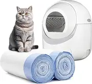 40 Count Extra Large Cat Litter Box Liners, Litter Waste Receptacles Bags for Giaceaw Self Cleaning Cat Litter Box