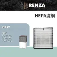 在飛比找PChome24h購物優惠-RENZA濾網 適用3M FD-Y160L FD-Y180L