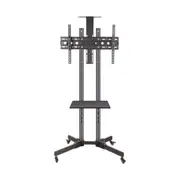 TV Stand Mobile Cart Support Screen Adjustable Floor Wheels for 32inch - 70inch