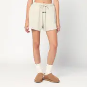 [Fear of God Essentials] Greige cotton-blend shorts M Grey