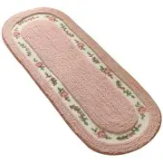 Beautiful Rose Flower Area Rugs for Living Room Bedroom Super Soft Pretty Pink