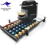 Coffee Pod Holder Storage Drawer Compatible with Nespresso Coffee Pods Kitchen