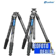 Leofoto Carbon Fiber Camera 66"Tripod w Bag Center Column Max.Load 33lb LQ-324C