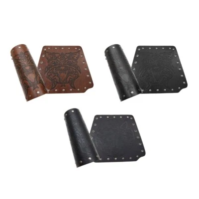 Traditional Leathers Arm Restraint Protector Guard Pull Bow Protect Arm Hunting