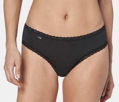Sloggi 24/7 Cotton Lace Black Hipster Brief