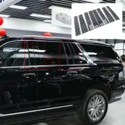 US Flag Aluminum Alloy B-pillar Trim Post Cover For Cadillac Escalade ESV 2021+