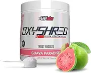 EHPlabs OxyShred Ultra Concentration Shredding Supplement - Clinically Proven Pre Workout Powder with L Glutamine & Acetyl L Carnitine, Energy Boost Drink - Guava Paradise, 60 Servings
