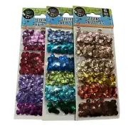 craft sequins loose cup round sewing paillettes Fall Autumn, Ocean Blues, Royal