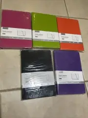 Qty 5 New Comix Classic Collection Hardcover Executive Ruled Notebook 5.5x8.3"