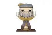 Harry Potter - Albus Dumbledore with Podium Deluxe Pop! Vinyl Figure