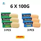6 X Nixoderm Sulfur & Salicylic Acid soap for relief common Skin problems & Acne