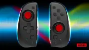 Joy-Con alternative (L/R) Switch OLED & Lite w/Stand & Charge cable Solid Black