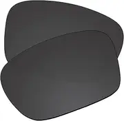 [EZReplace] Lenses Replacement for Oakley Big Taco OO9173 Sunglass (Polarized Lenses) - Fits Oakley Big Taco Frame (Carbon Black)