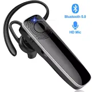 Wireless Bluetooth Headset, Ear-Hook Earpiece, Hands Free Earphone for Ios/Andro