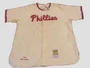 MITCHELL & NESS MLB 1948 PHILADELPHIA PHILLIES ROBIN ROBERTS AUTH JERSEY 60 4XL