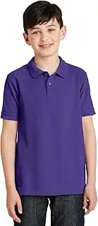 [Port Authority] Youth Silk Touch™ Polo. Y500 Purple XS