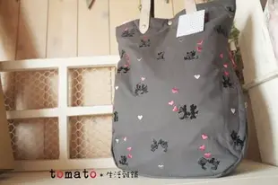 ˙ＴＯＭＡＴＯ生活雜鋪˙日本進口雜貨迪士尼米奇米妮親親愛心刺繡xROO聯名款2Way手提 肩背包