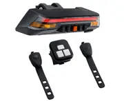 Rechargeable Smart Bike Tail Light Wireless Turning Signal Bike Indicator Light Bicycle Rear Light with Remote