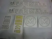 IHC International Farmall Model M VINYL Decal Set - FREE SHIPPING