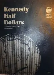 1986 to 2003 Kennedy Half New Whitman Folder #M30-WK