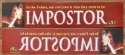 Impostor (2001) - Gary Sinise - Double-Sided - Movie Theater Mylar / Poster