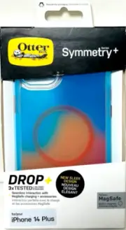 OtterBox Symmetry Plus Series Case MagSafe For iPhone 14 Plus-Colorful Gossamer