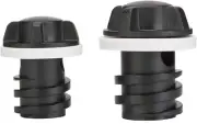 2-Pack Drain Plugs for RTIC Coolers - Compatible with 20QT, 45QT, 65QT Models