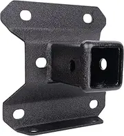 DarSeity UTV Maverick X3 Rear Hitch Receiver, Compatible with Can Am Maverick X3 Turbo/Max Turbo/X DS/X RS Turbo 2017-2023, Standard 2"" Attachments Heavy Duty Steel Hitch Plate, Black