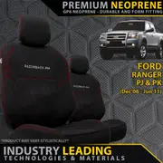 Ford Ranger PJ/PK Premium Neoprene 2x Front Seat Covers (Made to Order)