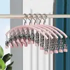 6/10Pegs Stainless Steel Laundry Sock Underwear Clothes Airer Dryer Rack Hanger