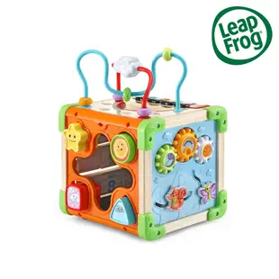 美國 LeapFrog 跳跳蛙 木質益智探索箱【宜兒樂】