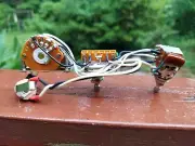 Solderless Tele Wiring Harness 4 Way Switch, HOoP Push Pull Bourns Pots .047 cap
