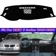 Car black Dashboard Dash Mat DashMat Sun Cover Pad For BMW 5 Series 2007-2009 (for: BMW)
