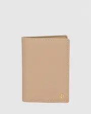 Taupe Classic Passport Holder