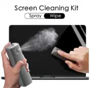 Screen Cleaner Spray Bottle Set Phone Tablet Display Screen Cleaning Wipe Tool
