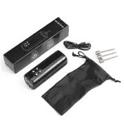 RedrRover Mini-Base Ball Inflator Type-C Charging Cordless Mini Ball Air Pump with 3 Ball Needle for Soccer Balls Basket