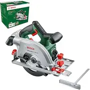 [Bosch] Home & Garden 18V Cordless Circular Saw 160mm Without Battery, Includes Blade, Dust Extraction Adapter & Parallel Guide, 53mm Cutting Depth (UniversalCirc 18V-53)