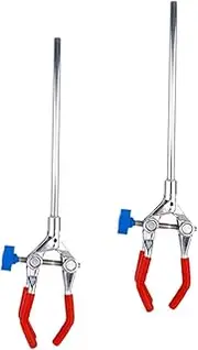 SOESFOUFU 2pcs Flask Clamp Lab Stand Clamp Holder Lab Clamp Holder Flask Holder Laboratory Test Tube Clip Condenser Tube Clamp Lab Accessory Experiment Equipment Test Tube Holder Clamp