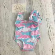 Beaufort Bonnet Company Dolly Brookhaven Bow Bathing Suit Swim Brellas Doll NWT