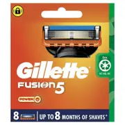 Gillette Fusion5 Power Men's Razor Cartridges, 8-razor
