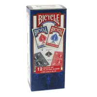 在飛比找樂天市場購物網優惠-BICYCLE® 美國製808標準專業撲克牌12入