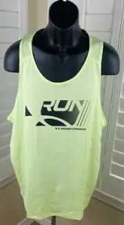 Under Armour Fitted CoolSwitch Run Singlet/Tank 1371130 911, Men’s 2XL - NWT $40