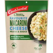 Continental Classics Pasta & Sauce Macaroni Cheese Family Pack 170g