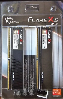 G.Skill Flare X5 32GB (2x 16GB) DDR5-6000 (PC5-48000) CL32 AMD Desktop RAM